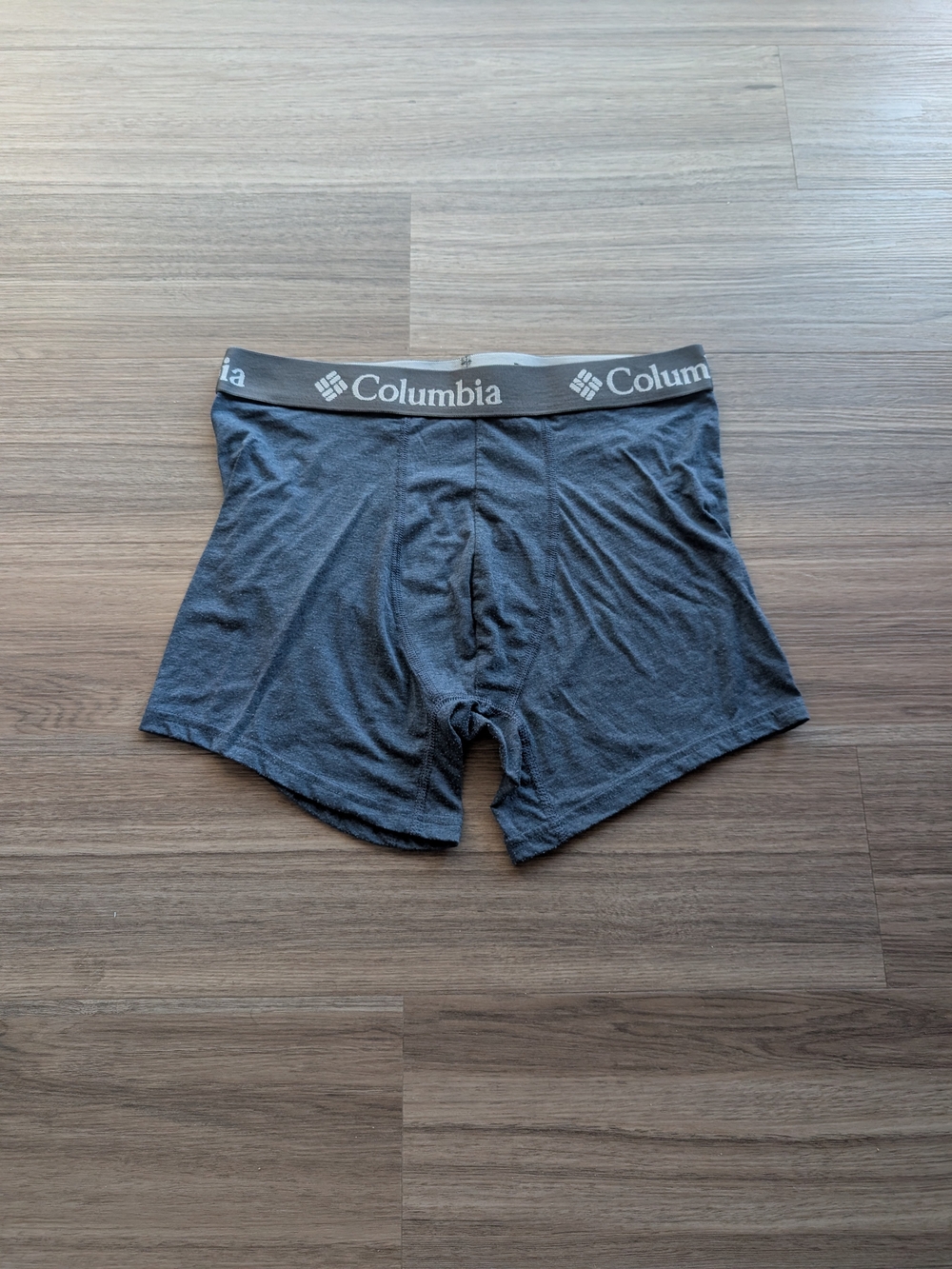 Columbia Men's Boxer Briefs with Logo Waistband